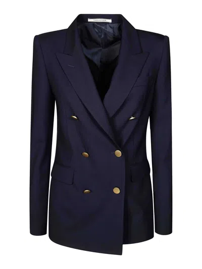 Tagliatore Fresh Wool Jacket In Blue
