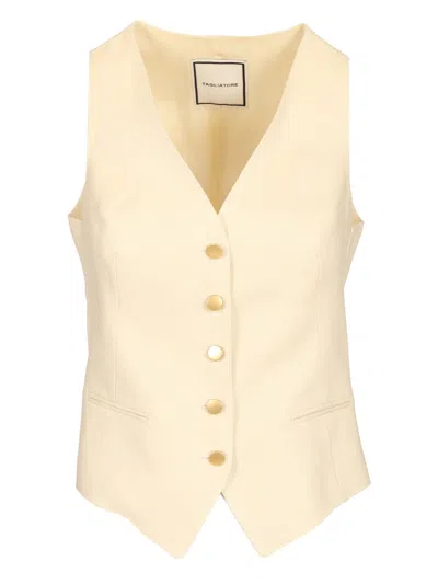 Tagliatore Gaelle Waistcoat In Neutral