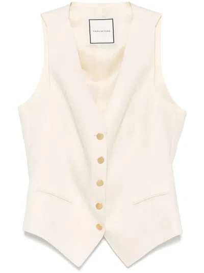Tagliatore Giselle Waistcoat In Neutrals