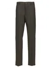 Tagliatore Garcon Con Elastico Tela Trousers Green In Green