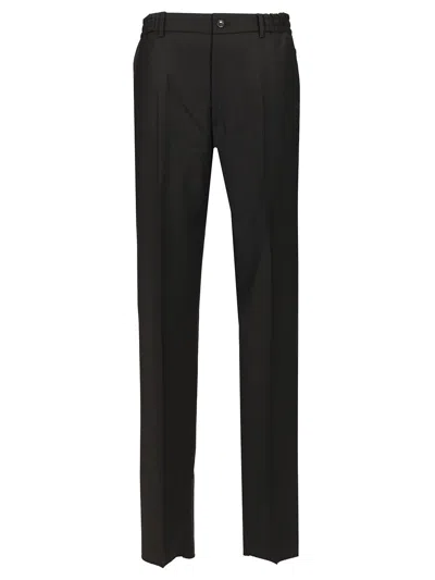 Tagliatore Garcon Con Elastico Tela Trousers Black