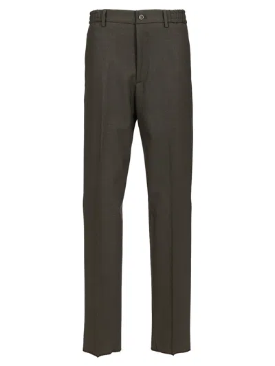 Tagliatore Garcon Con Elastico Tela Trousers Green