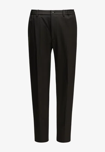 Tagliatore Garcon Tailored Pants In Brown