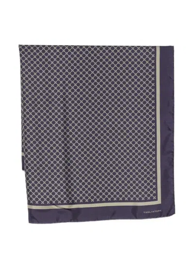 Tagliatore Geometric-print Scarf In Multi
