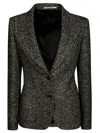 Tagliatore Single-breasted Parigi Jacket In Black