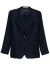 Tagliatore Single Breasted Jacket Parigi Tailoring In Blue