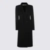 Tagliatore Double-breasted Cashmere Coat In Black