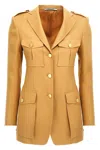 Tagliatore Giamila Blazer And Suits Beige In Brown