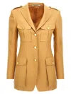 Tagliatore Giamila Blazer And Suits Beige In Beige