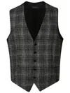 Tagliatore Vest In Black