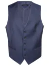 Shop Tagliatore Gilet In Blue