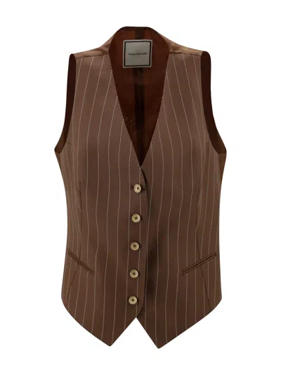 TAGLIATORE GILET WITH INSERTS