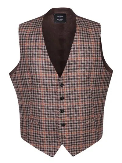Tagliatore Gilets In Brown
