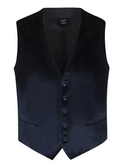 Tagliatore Gilets In Blue