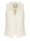 Tagliatore Giselle Gilet In Neutral