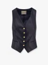 Tagliatore Waistcoat With Pinstripe Pattern And Button Detailing