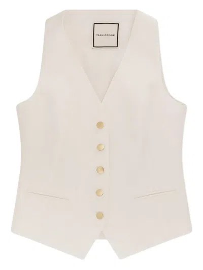 TAGLIATORE GISELLE V-NECK WAISTCOAT