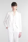 Tagliatore Giselle Vest In White Wool In White