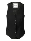 Tagliatore Giselle Vest In 黑色