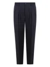 Tagliatore Belt Loop Track Pants In Blue