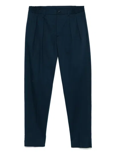 Tagliatore Gord Trousers In Blue