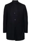 Tagliatore Gordon Coat In Blue