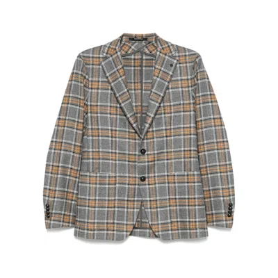 TAGLIATORE GRAY JACKETS