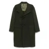 Tagliatore Long Sleeve Coat In Green