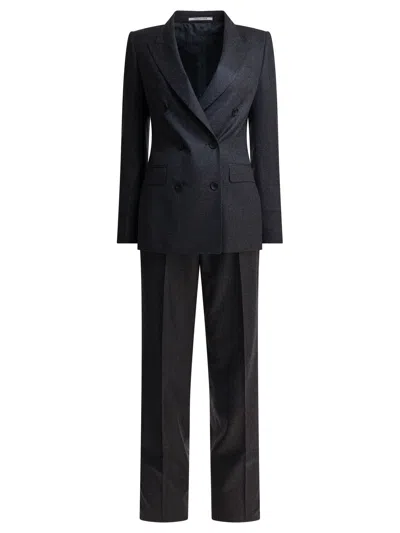 TAGLIATORE TAGLIATORE GREY SILK SUIT