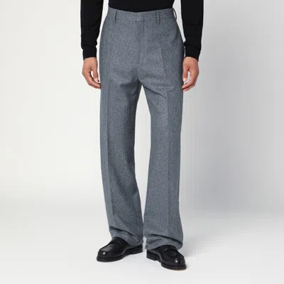 TAGLIATORE TAGLIATORE GREY WOOL TROUSERS