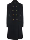 Tagliatore Black Wool And Cashmere Hennie Coat