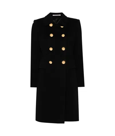 TAGLIATORE HENNIE DOUBLE-BREASTED WOOL COAT
