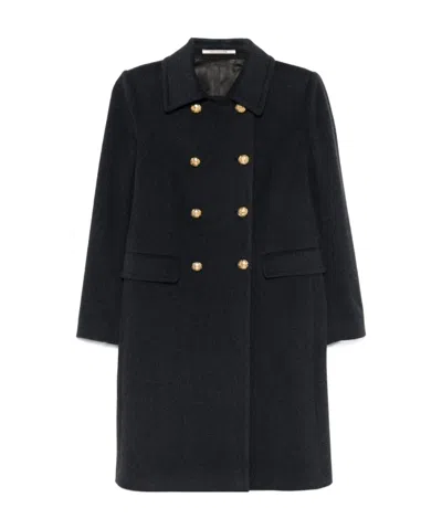 Tagliatore Hennie Coat In Black