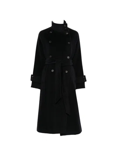 Tagliatore Henryka Wool Long Coat In Multi