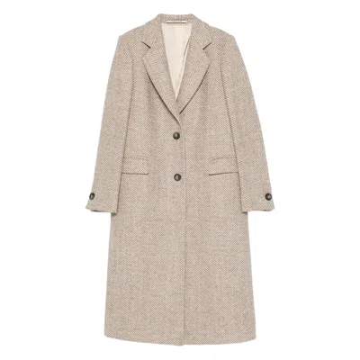 TAGLIATORE HERRINGBONE COAT