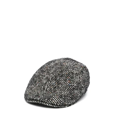 TAGLIATORE HERRINGBONE HAT