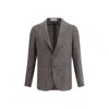 Tagliatore Herringbone Patterned Blazer