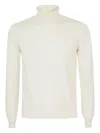 Tagliatore Turtleneck In Virgin Wool In Neutral