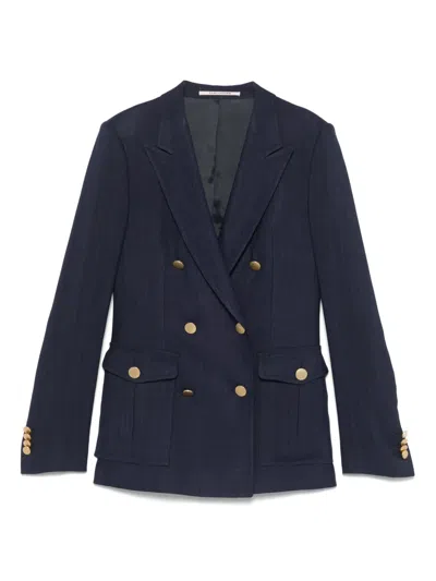 Tagliatore Honey Blazer In Blue