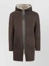 Tagliatore Coat In Brown