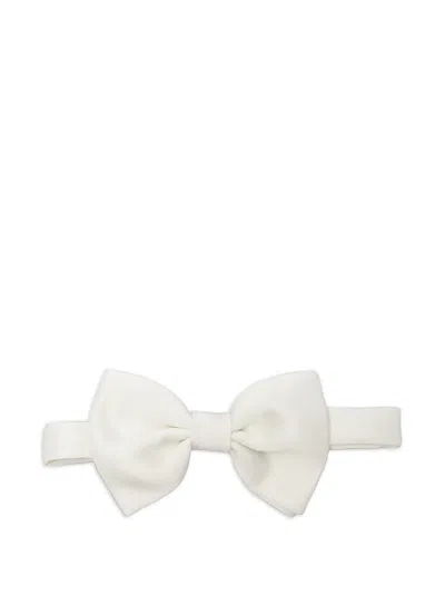 Tagliatore Hook-fastening Bow Tie In Metallic