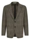 Tagliatore Tailored Blazer From Exclusive Garment Collection In Brown