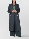 Tagliatore Black Houndstooth Double-breasted Coat In Black