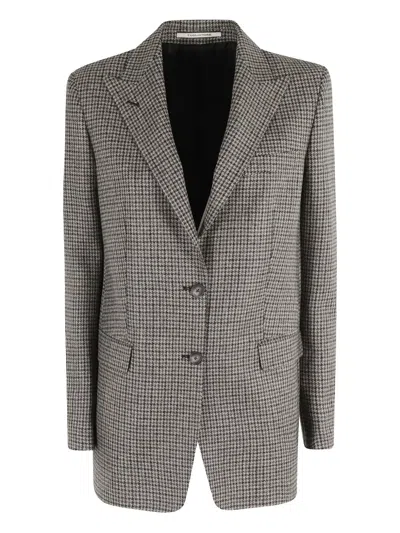TAGLIATORE HOUNDSTOOTH-PATTERN BLAZER