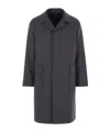 Tagliatore Houndstooth-pattern Coat In Gray