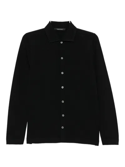 Tagliatore Iago Cardigan In Black
