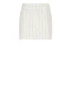Tagliatore Sequin-embellished Tweed Mini Skirt