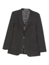 Tagliatore J-adrianne Notched-lapel Blazer In Gray