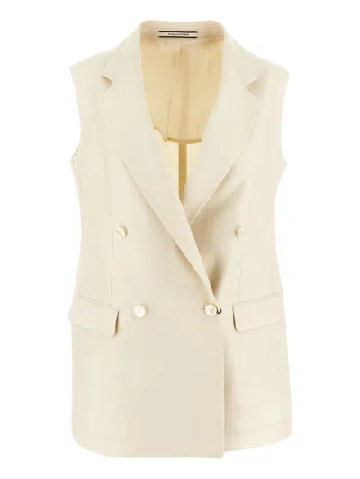 Tagliatore J-bernice Vest In Beige