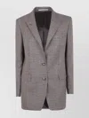 Tagliatore Houndstooth Pattern Tailored Blazer